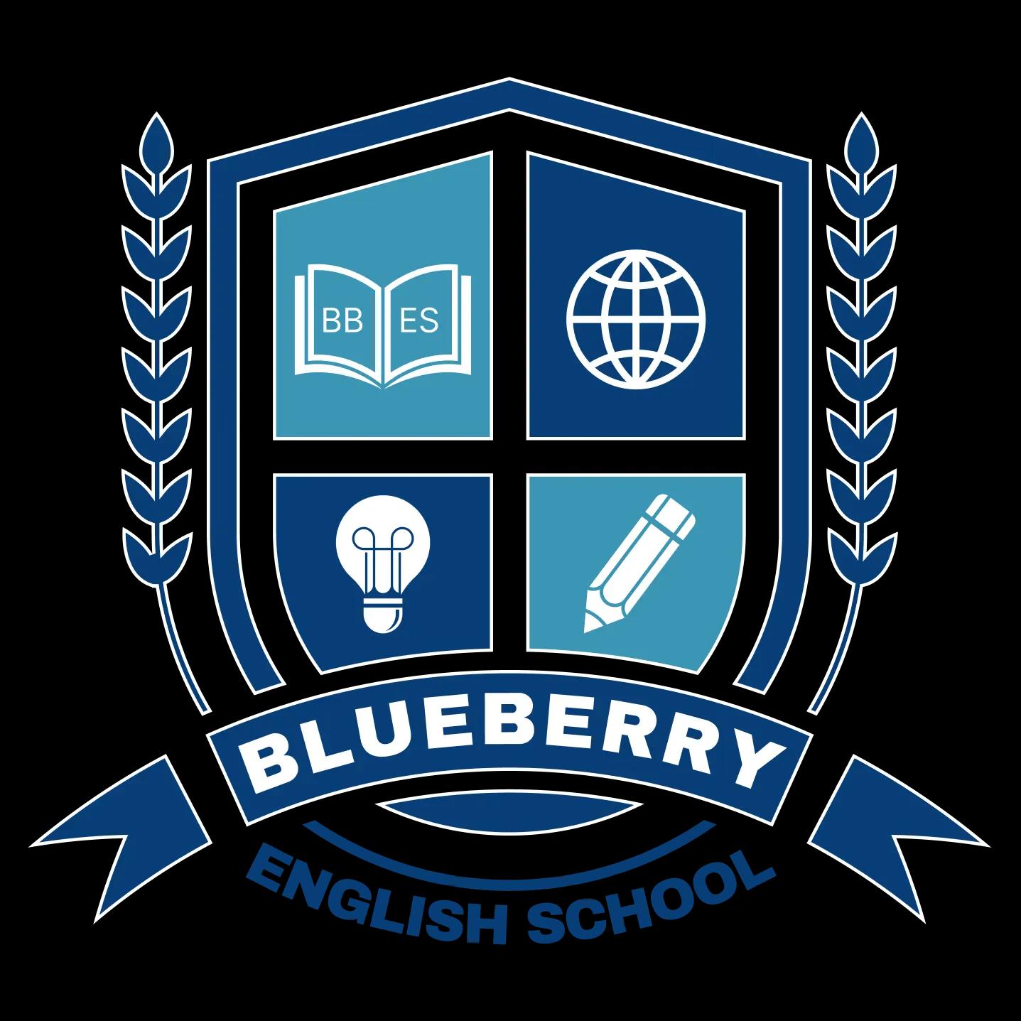 Blueberry English School Logo